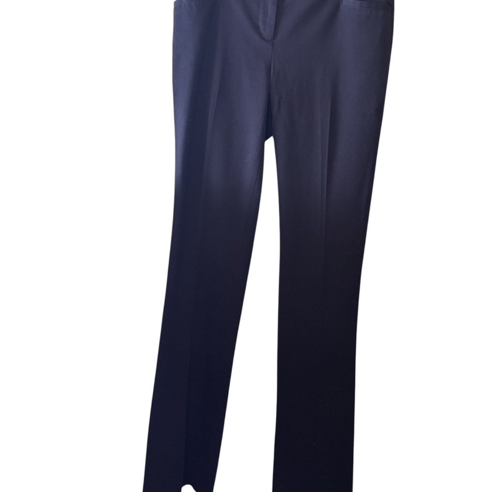 Express Trousers Womens Sz 0R Classic Black Straight Leg No Show Pockets Pants